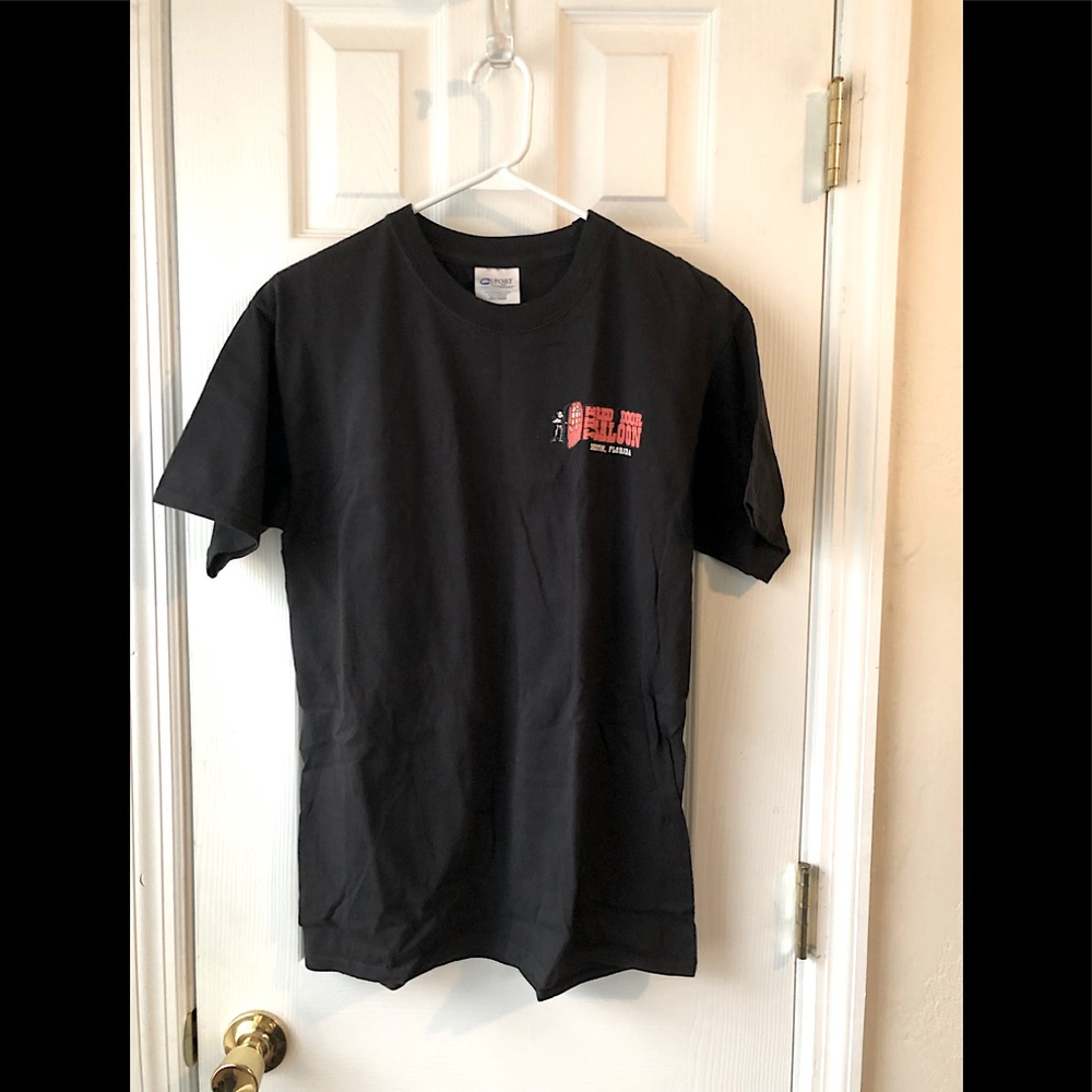 Mens Black Tee Red Door Destin FL